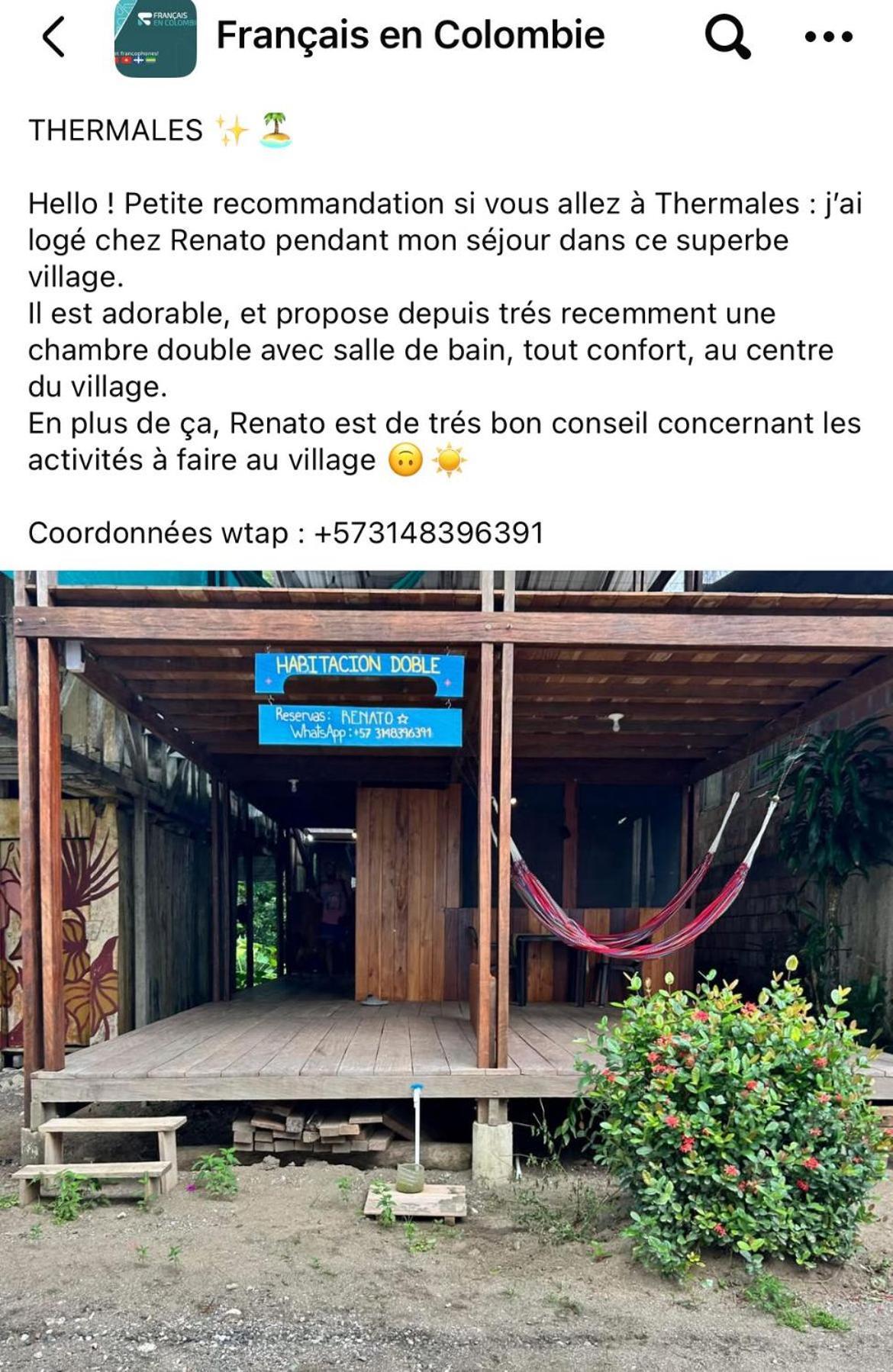 Renacer Hotel Termales-Agua Caliente Ngoại thất bức ảnh